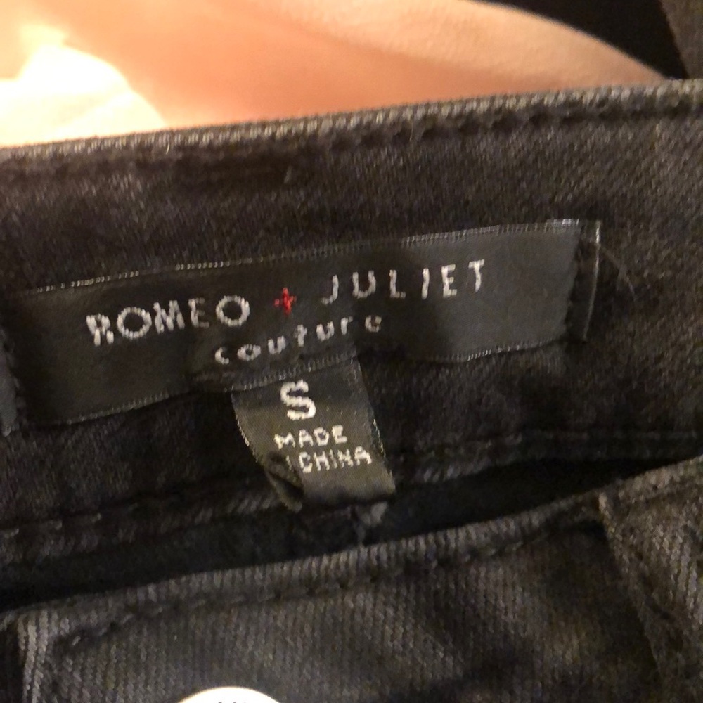 Romeo & Juliet black skinny jeans S - Picture 6 of 6